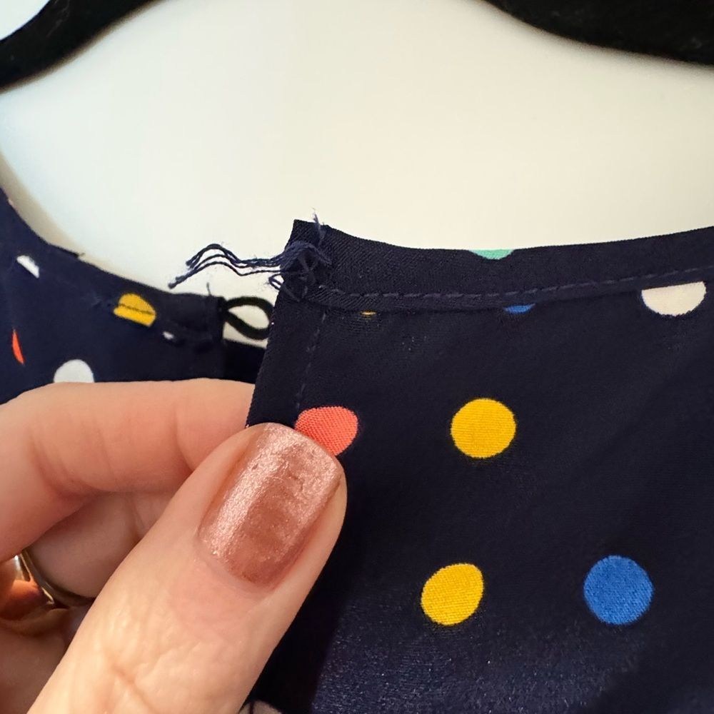 Polka Dot Sleeveless Maxi Dress - Picture 7 of 10